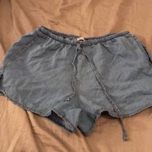 Brandy Melville Chambray Eve Shorts